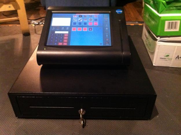 Tpv nanopost con cajon, pantalla tactil e impresora