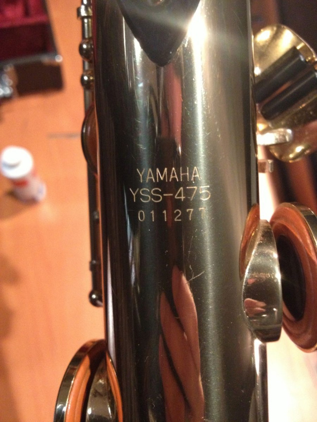 Saxofón Soprano Yamaha Yss-475