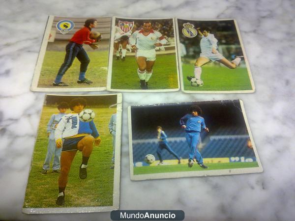 5 cromos liga 84-85 CromoEsport