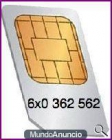 NUMERO GOLD MOVISTAR 6X0 362 562 FACIL - mejor precio | unprecio.es