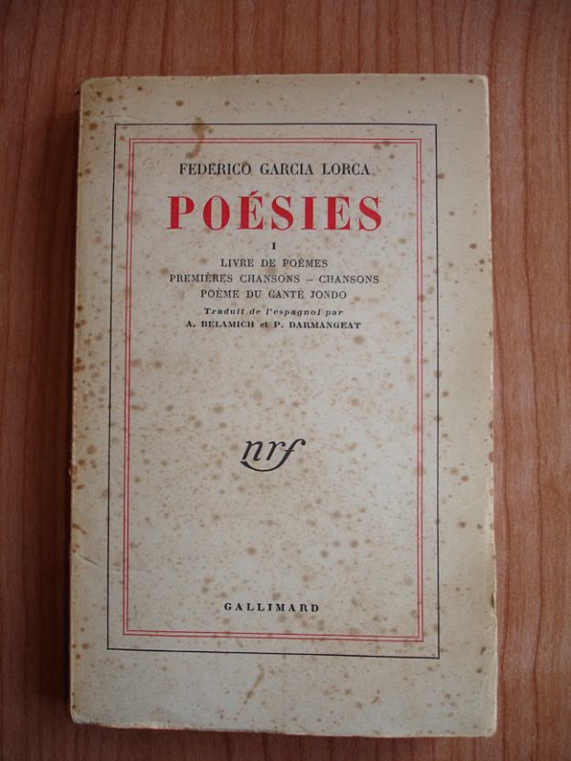 Federico García Lorca - POÉSIES (Gallimard 1954 - Ed. Limitada)