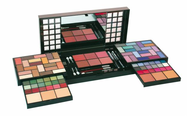 Paleta de maquillaje profesional combinada 