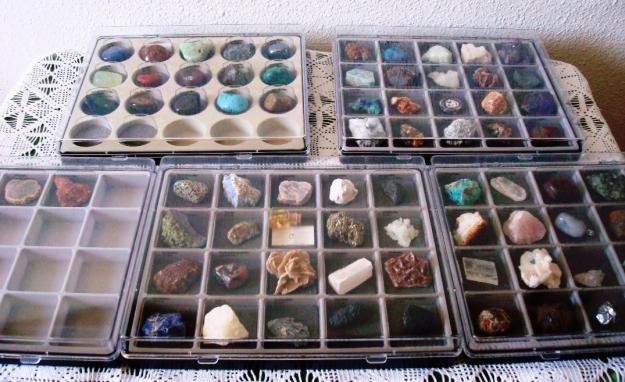 Colección de 79 Minerales y Gemas