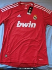 CAMISETA REAL MADRID 11-12 TERCERA EQUIPACION ROJA - mejor precio | unprecio.es