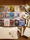 Wii+2 mandos+WiiFit+16 juegos+volante - mejor precio | unprecio.es