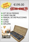 Kit de 64 piedras calientes + curso+ video + manual + clases online+ diploma - mejor precio | unprecio.es