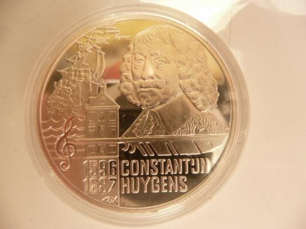 Moneda de Holanda 20Euros de Curso Legal, Plata