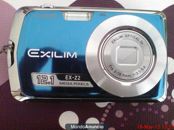 vendo camara digital Casio Exilim-EX-Z2