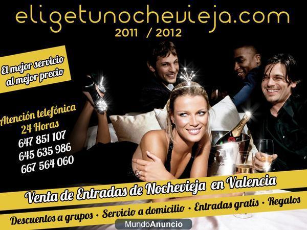 Venta de entradas de Nochevieja en Valencia 2011/2012