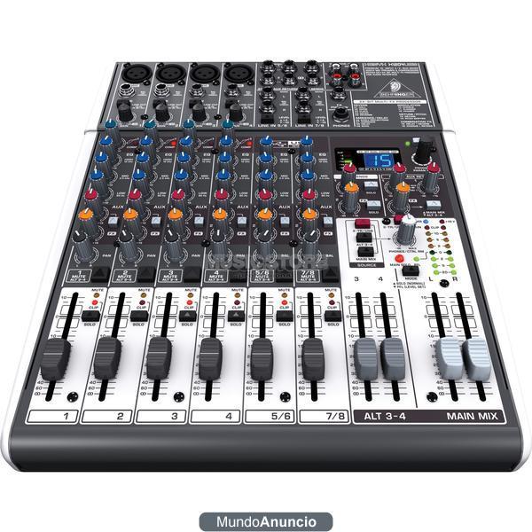 ¡MEZCLADORA BEHRINGER X1204 USB!