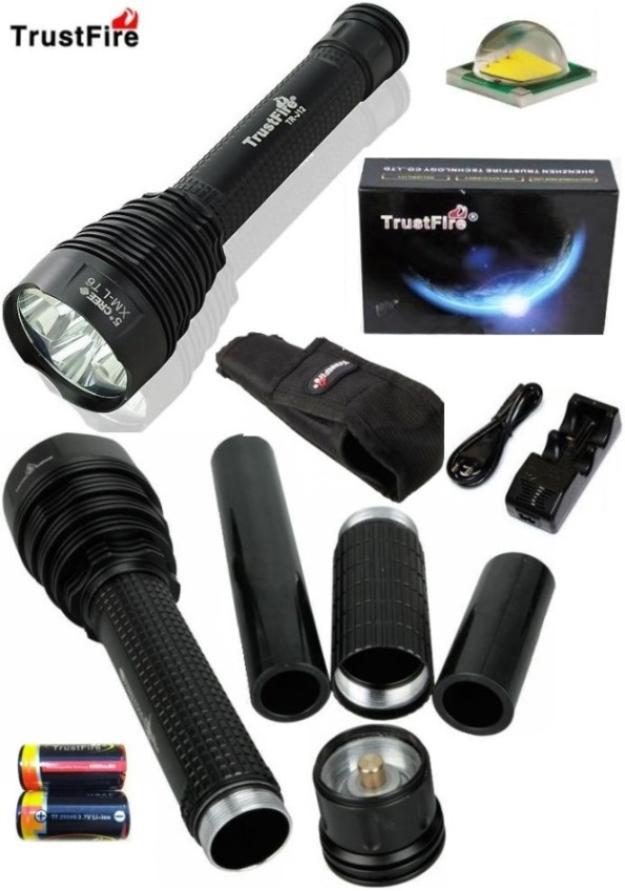 kit  Linterna Trustfire TRJ-12 4.500- Lúmenes www.ledtron.es