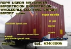 ropa usada al peso mayoristas almacen empresa tel 634031906 - mejor precio | unprecio.es