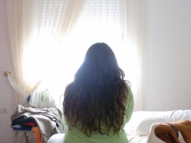 Vendo pelo castaño español