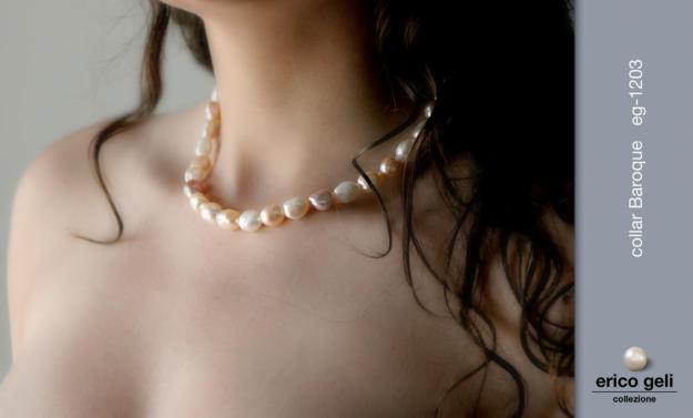 Collar de perlas Baroque de Erico Geli