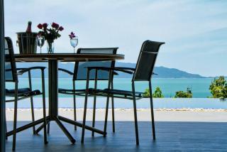 Casa : 4/5 personas - piscina - vistas a mar - bang por   koh samui  surat thani  sud  tailandia