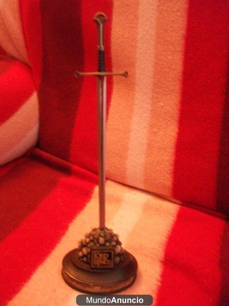 Figura Miniatura Espada Aragorn El Señor De Los Anillos