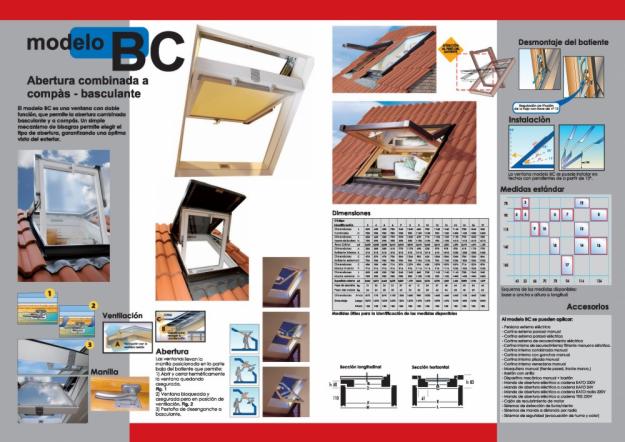 Ventanas para tejado a medida , ventana techo a medida