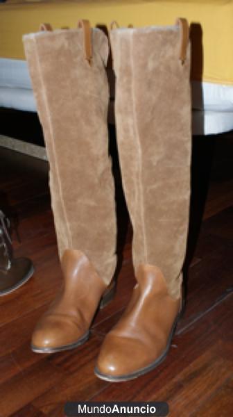 Botas massimo dutti y zara