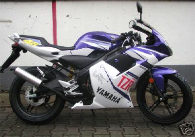 YAMAHA TZR 50 REPRICA ROSSI DEL 2007