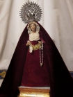 Preciosa virgen dolorosa de semana santa de 32 cm, completamente vestida - mejor precio | unprecio.es