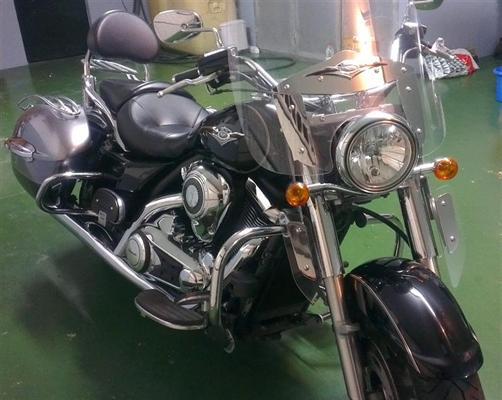 REBAJADA ***En venta moto VN1700 Classic Tourer en Malaga.