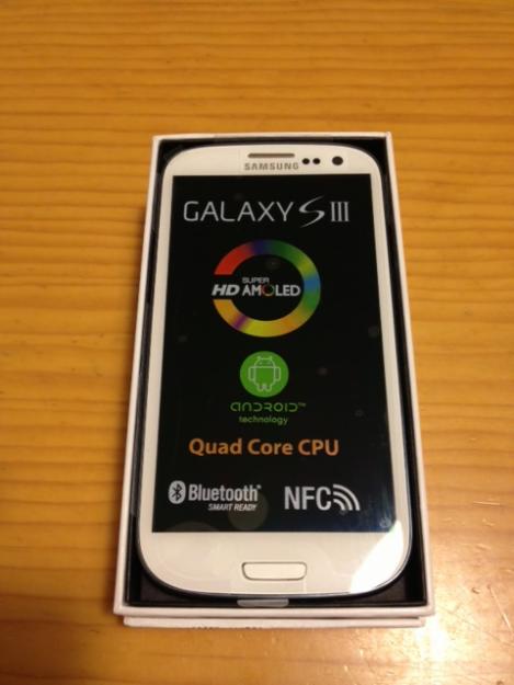 Samsung s3 a estrenar , blanco, vodafone