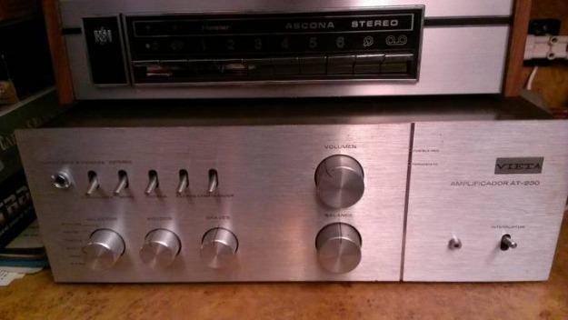 Amplificador at vieta 230,plato vieta garrad,auriculares kh 505,altavoces sansui