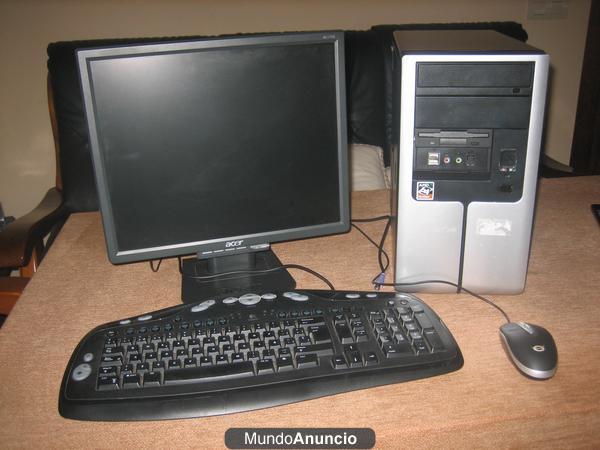 se vende ordenador amd athlon 64 proccesor 3200+ 2.01 ghz