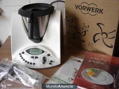 THERMOMIX TM31 NEW A ESTRENAR PRECINTADA 2 AÑOS DE GARANTIA+ACCESORIOS+LIBRO ESP