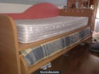 Vendo cama nido infantil 2 alturas, edredones, cortinas, colchones y silla. - mejor precio | unprecio.es