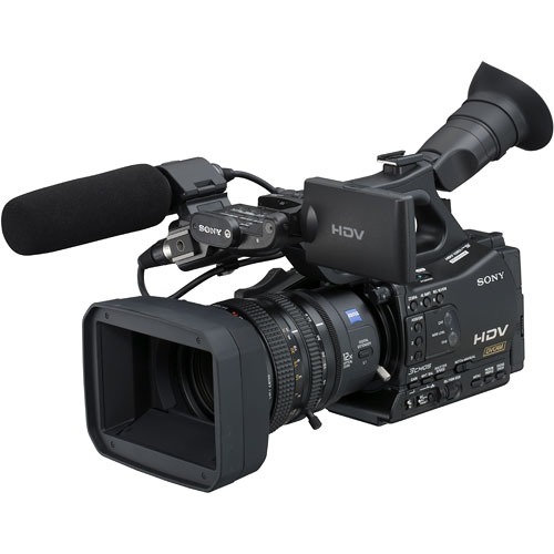 Cámara sony z7 hdv