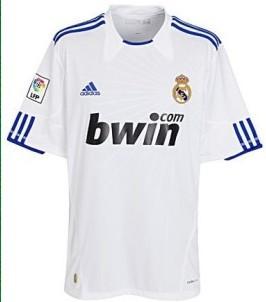 Nuevo 2010 Real Madrid Fútbol Soccer Jersey