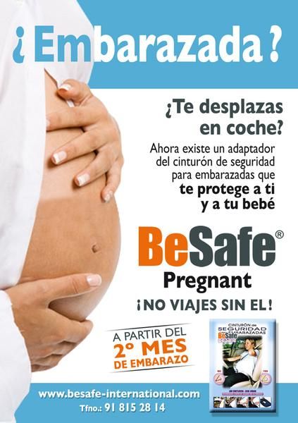 Cinturon para embarazadas - Besafe Pregnant - Seguridad Embarazadas