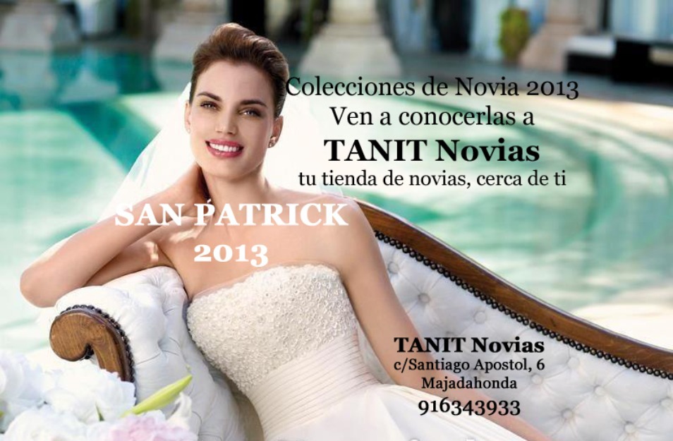 San Patrick 2013 en TANIT Novias