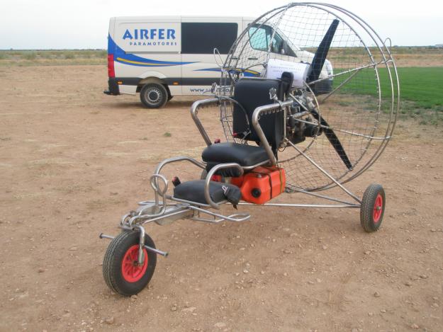 trike biplaza paramotor