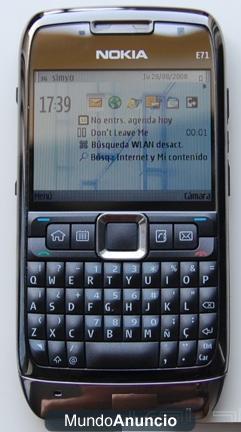 Vendo Nokia E71 gris metalizado