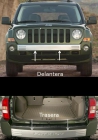 Jeep Patriot. Defensa Delantera y Trasera color Plata - mejor precio | unprecio.es