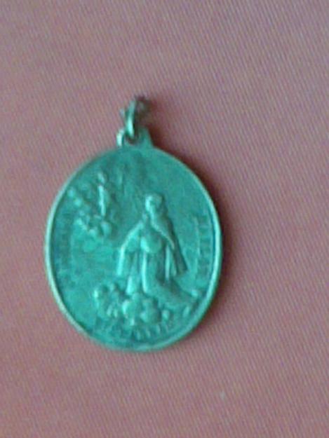 Medalla S. Pascual Bailón y la Virgen