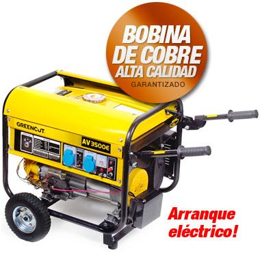 GENERADOR AV3500E GASOLINA- GREENCUT