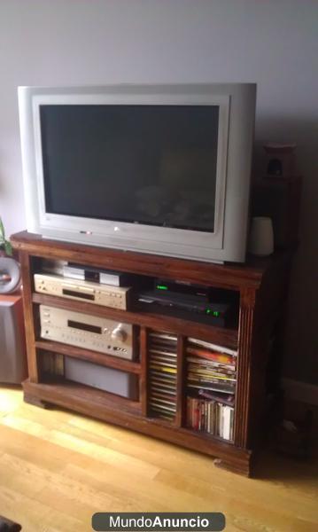 Mesa TV y mueble CD