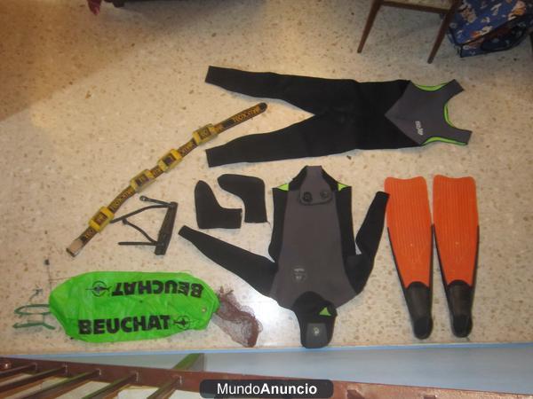 traje de submarino