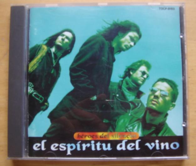 HÉROES DEL SILENCIO CD JAPONÉS ESPÍRITU DEL VINO