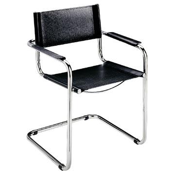 Silla Futura negro/cromado