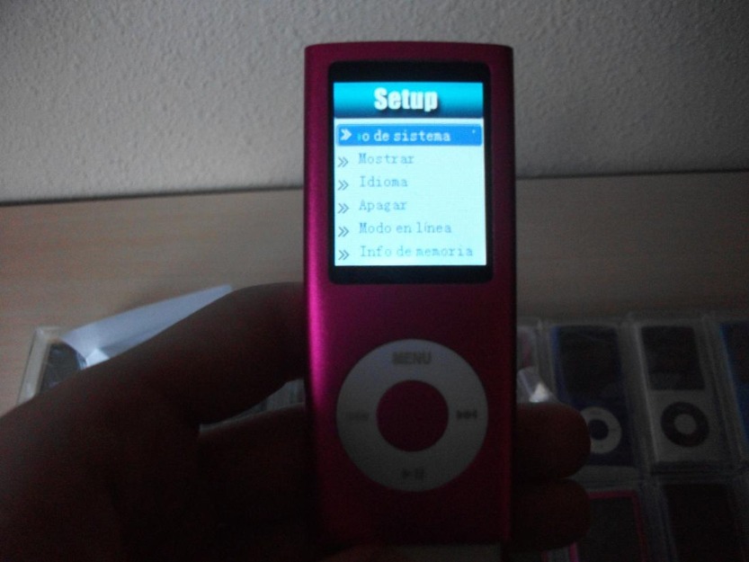 ipod nano (mp4) cuarta generación.