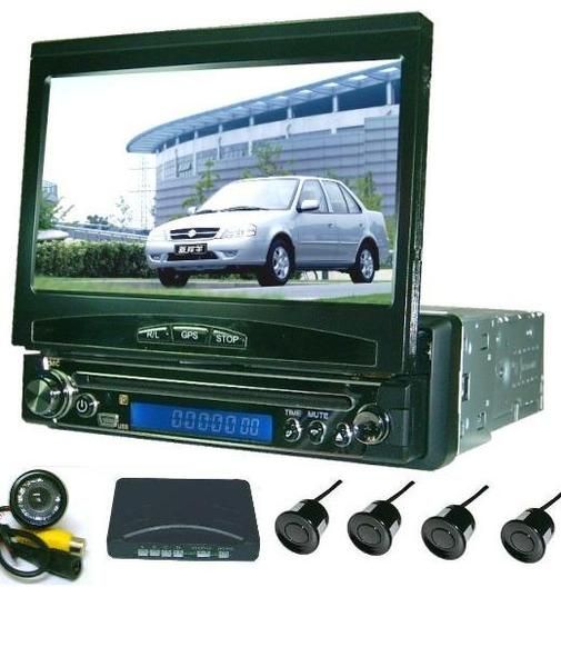 car multimedia system : car dvd player + parking system + gps navigation