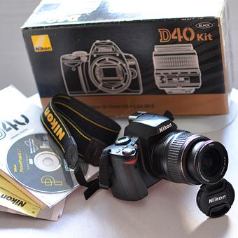 Nikon d40 - reflex digital - en perfectas condiciones