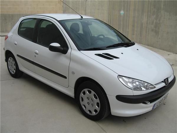 peugeot 206 1.4 hdi 69cv x-line 2005 blanco! como nuevo