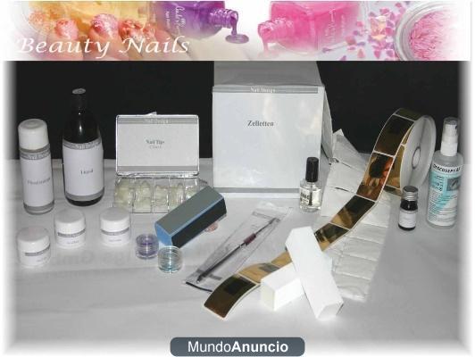 uñas kit acrilico  completisimo