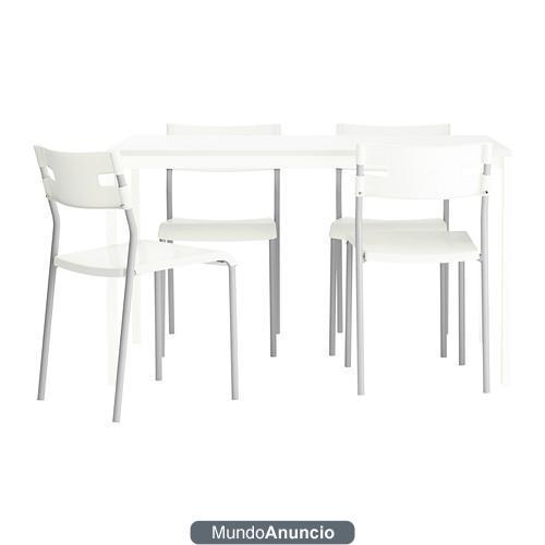 Mesa comedor  +  4 sillas