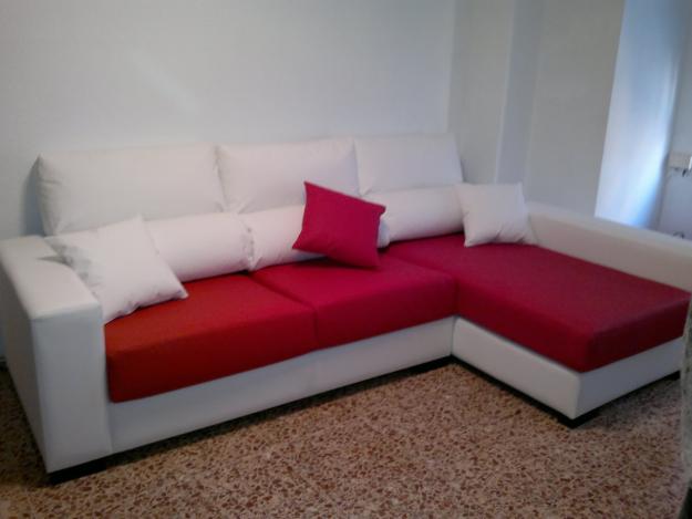 sofa cheslong nuevo a elegir color con transporte gratis